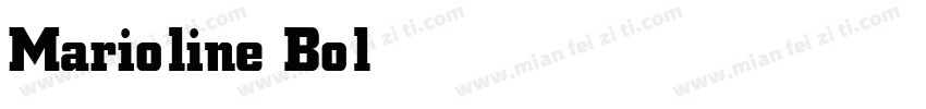Marioline Bold字体转换